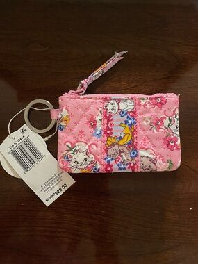 NWT Vera Bradley Zip ID Case Disney The Aristocats